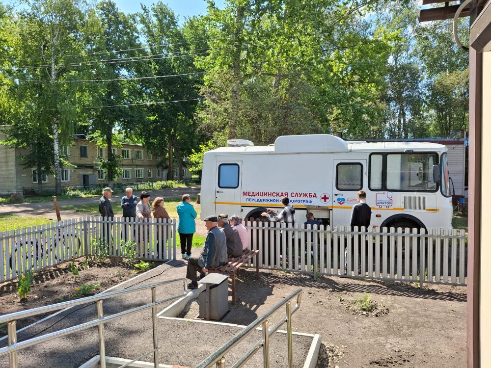 Со 2 июня в Башмаковском районе работает передвижной флюорограф
